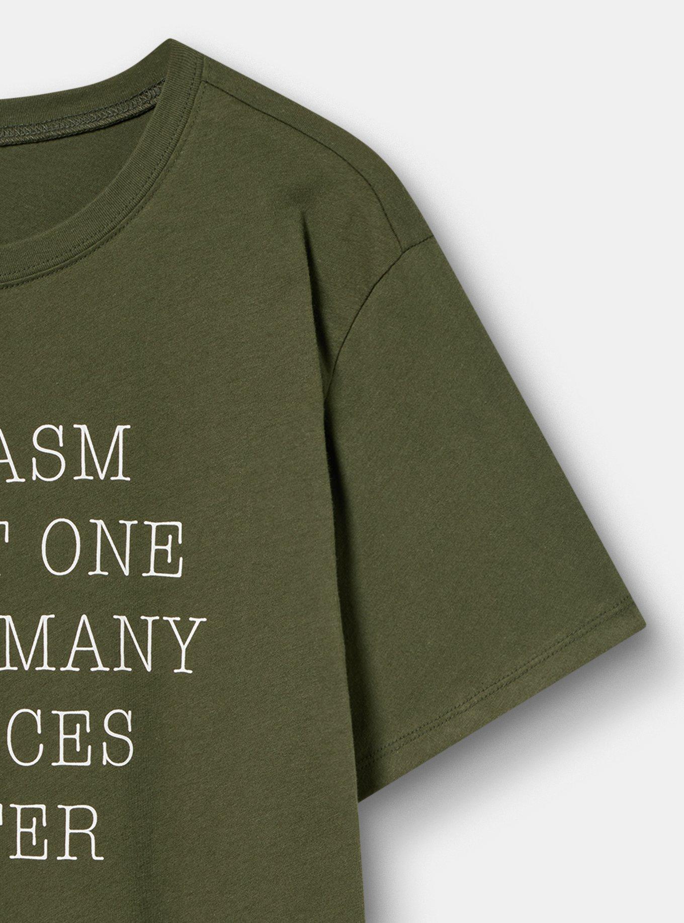 Classic Heritage Jersey Crew Tee, SARCASM SERVICES DEEP DEPTHS, alternate
