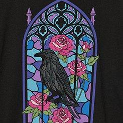 Plus Size Classic Heritage Jersey Crew Tee, GLASS RAVEN DEEP BLACK, swatch