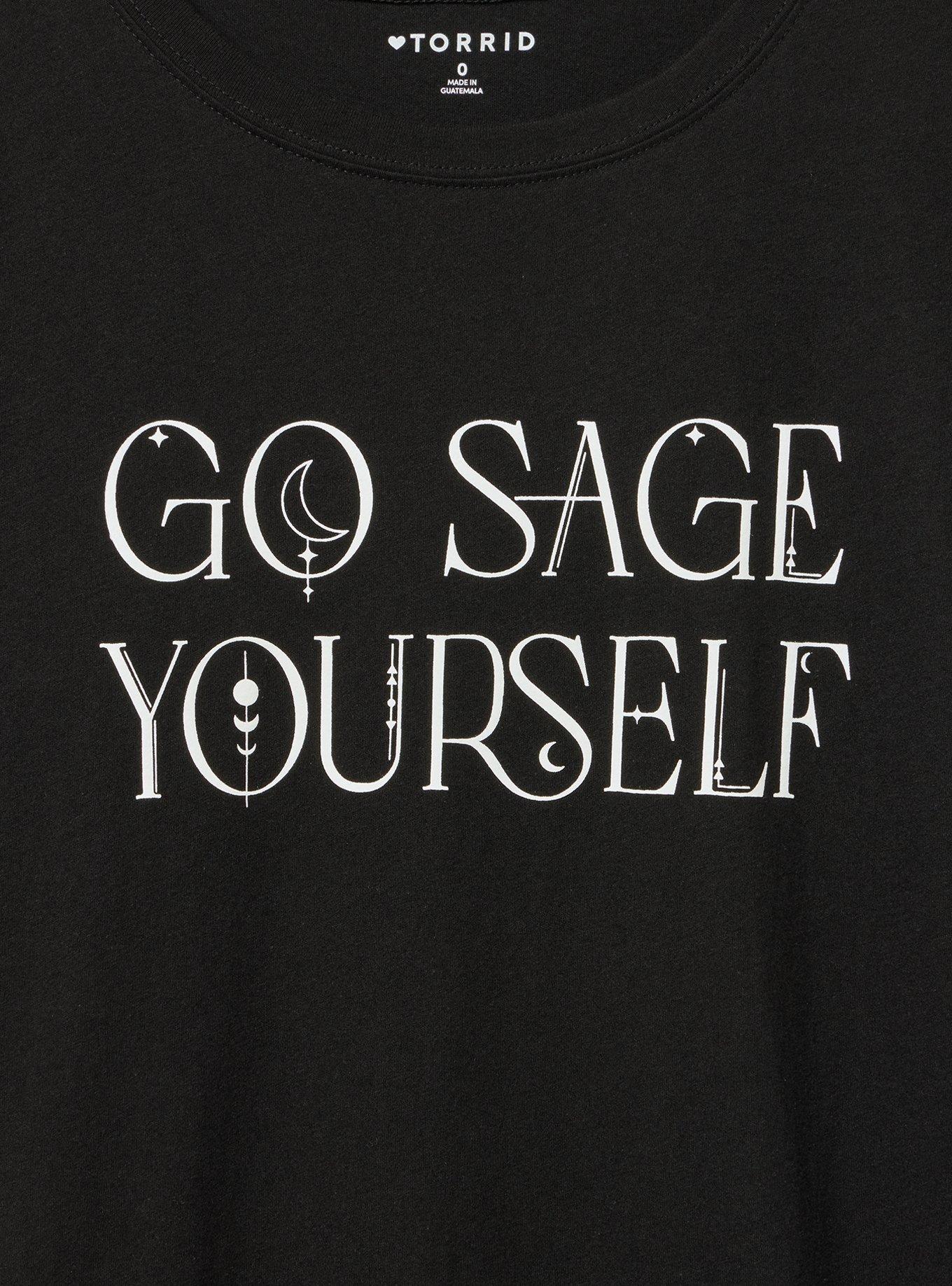 Classic Heritage Jersey Crew Tee, SAGE YOURSELF DEEP BLACK, alternate