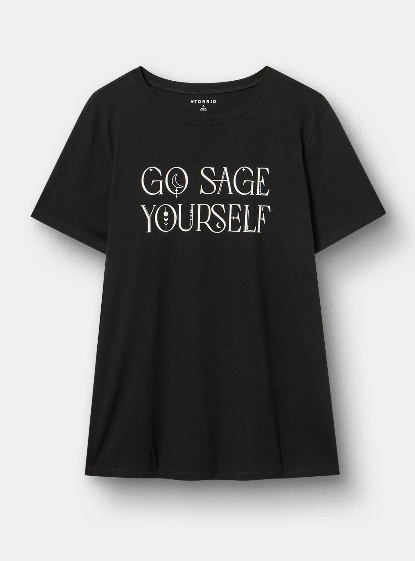 Classic Heritage Jersey Crew Tee, SAGE YOURSELF DEEP BLACK, hi-res