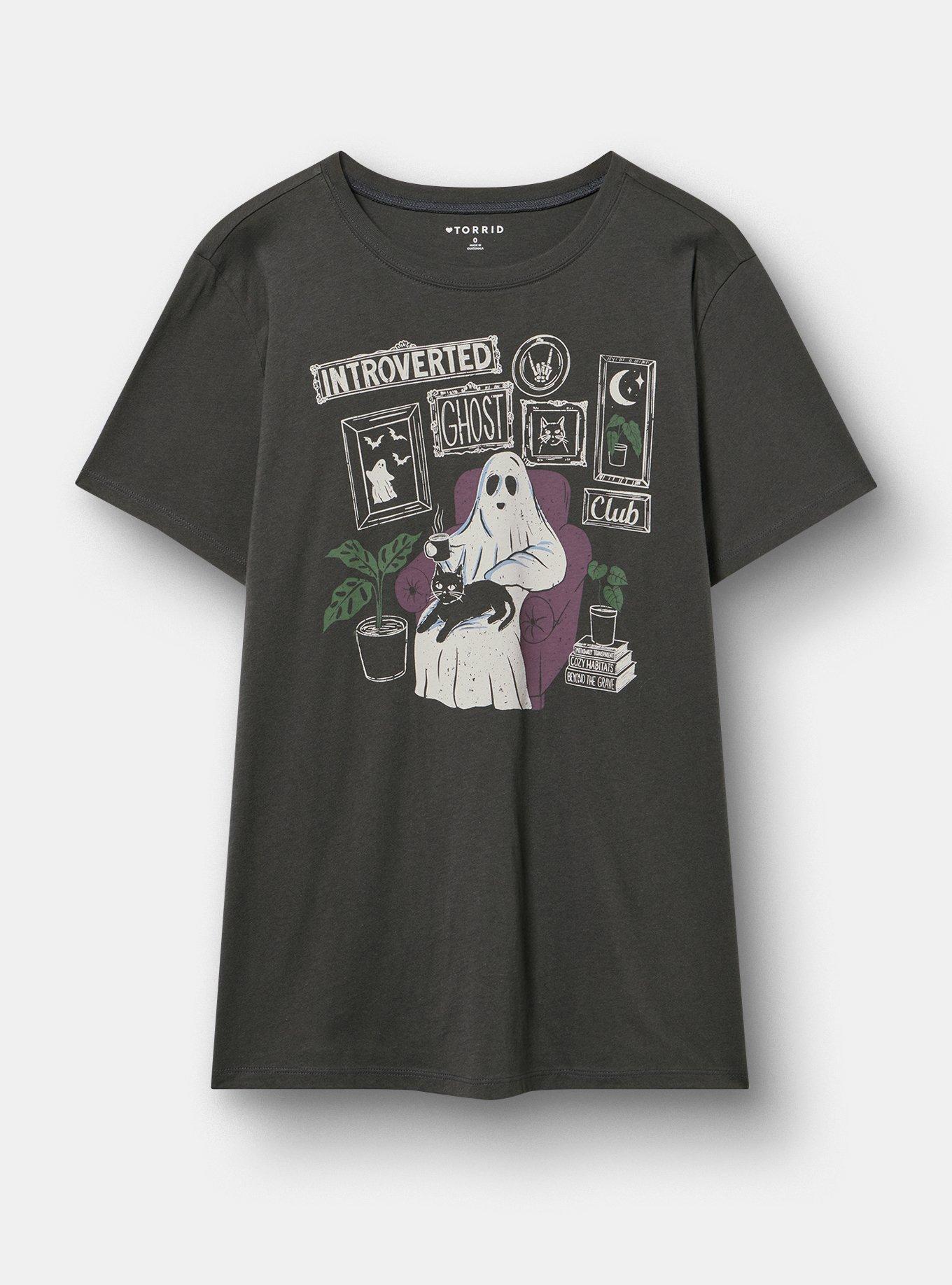 Classic Heritage Jersey Crew Tee, INTROVERTED GHOST VINTAGE BLACK, hi-res