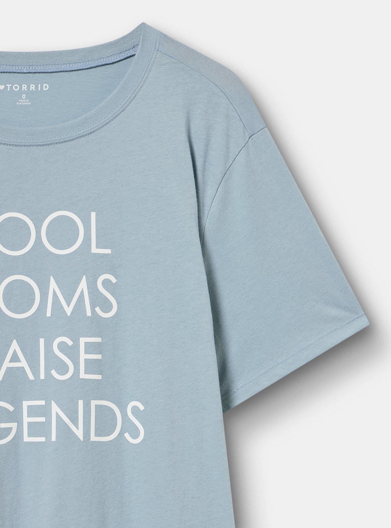 Classic Fit Heritage Jersey Crew Tee, RAISE LEGENDS DUSTY BLUE, alternate