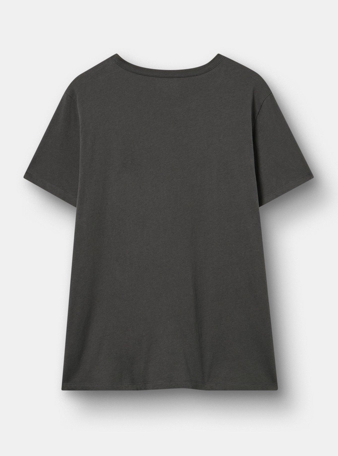 Plus Size Classic Fit Heritage Jersey Crew, ABOUT TO CAUSE A SCENE VINTAGE BLACK, alternate