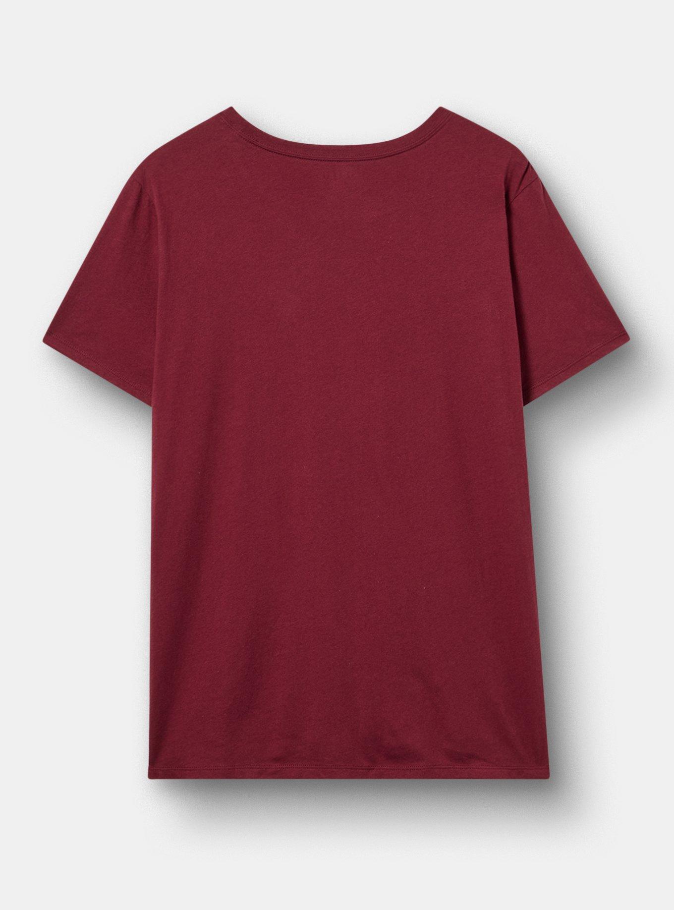 Classic Fit Heritage Jersey Crew Tee, THE COLLECTOR MAROON BANNER, alternate