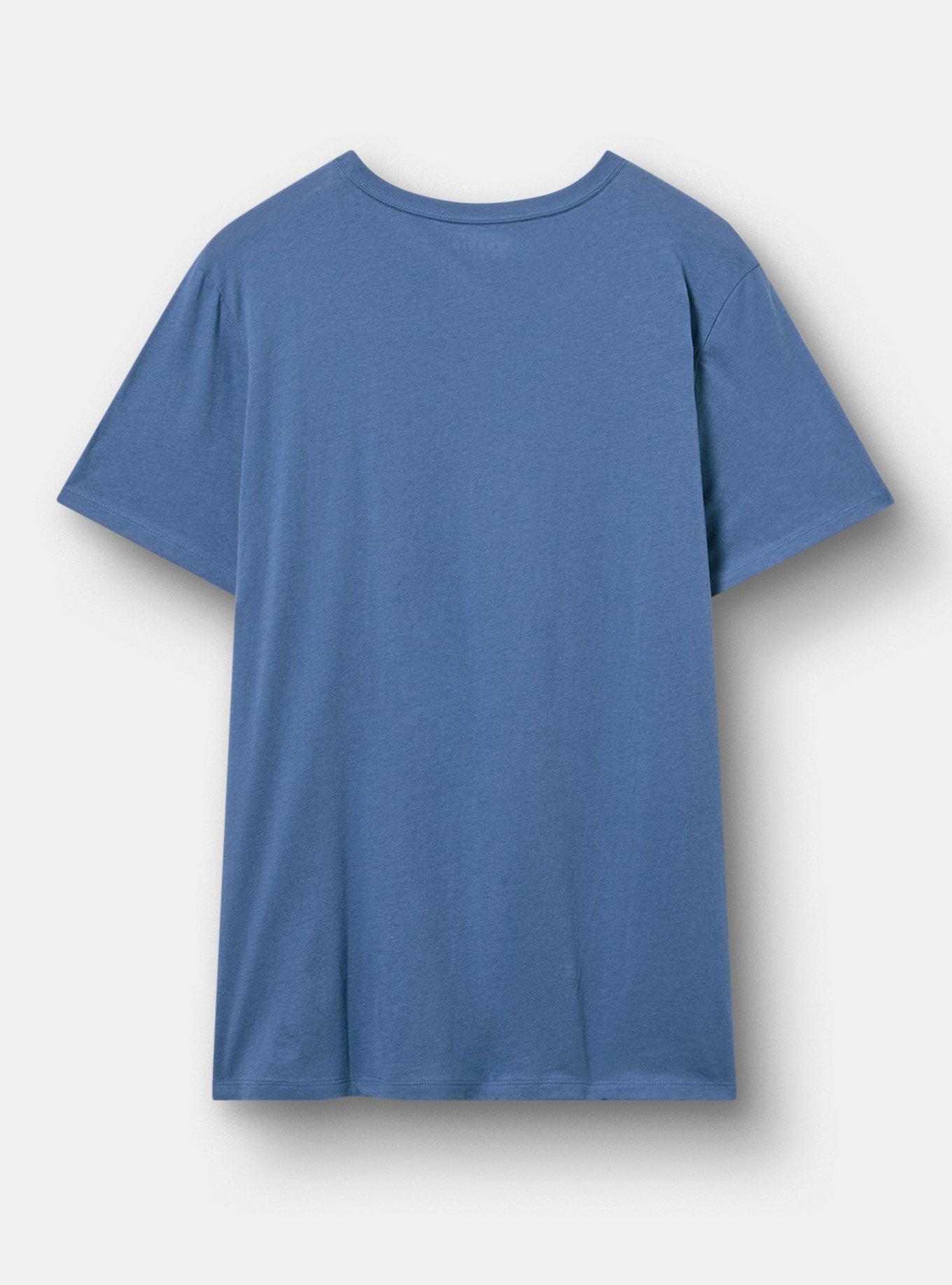 Plus Size Classic Fit Heritage Jersey Crew, THE MANIFESTOR TAROT BLUE HORIZON, alternate