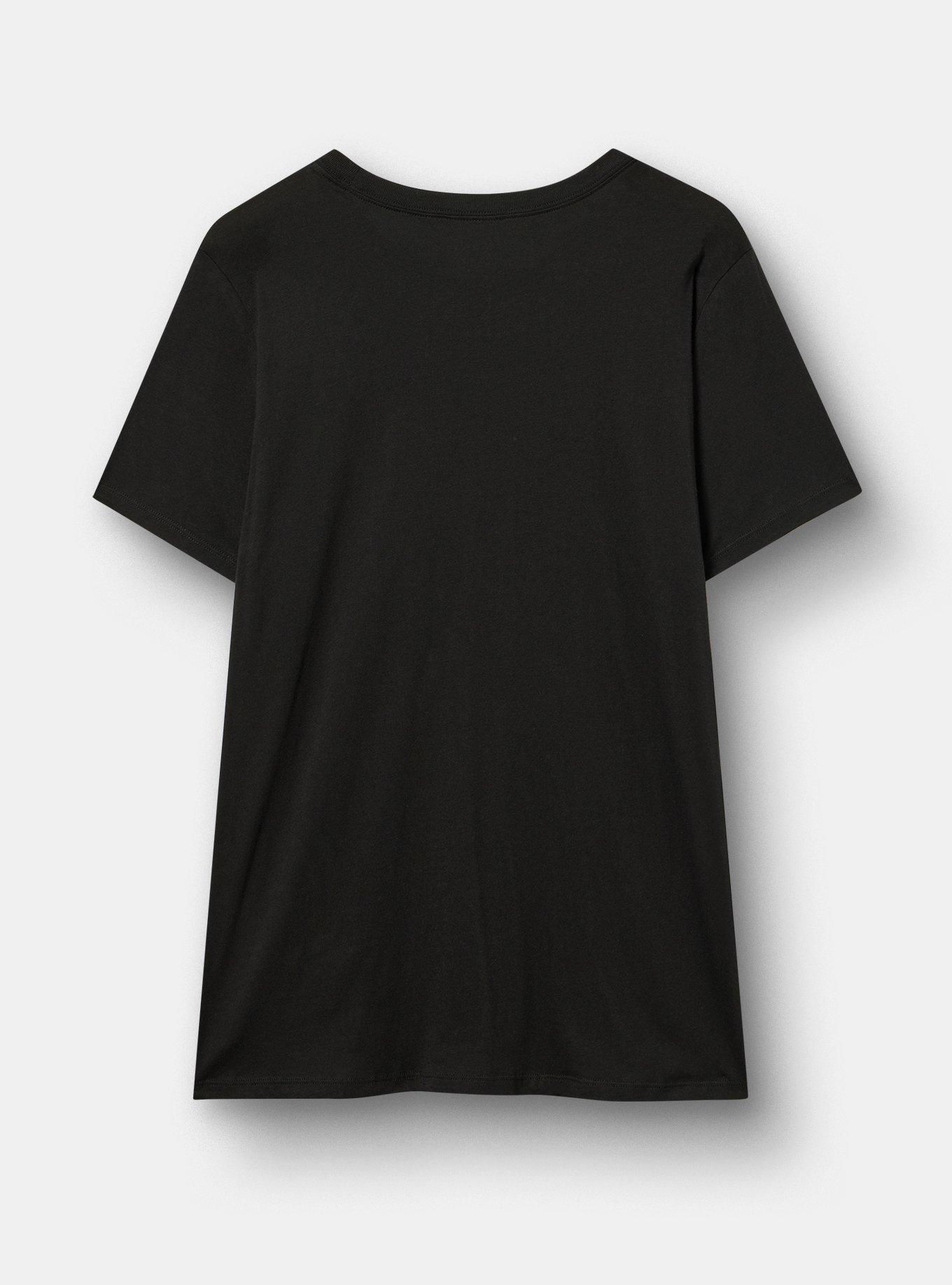 Classic Heritage Jersey Crew Tee, CELESTIAL READS DEEP BLACK, alternate