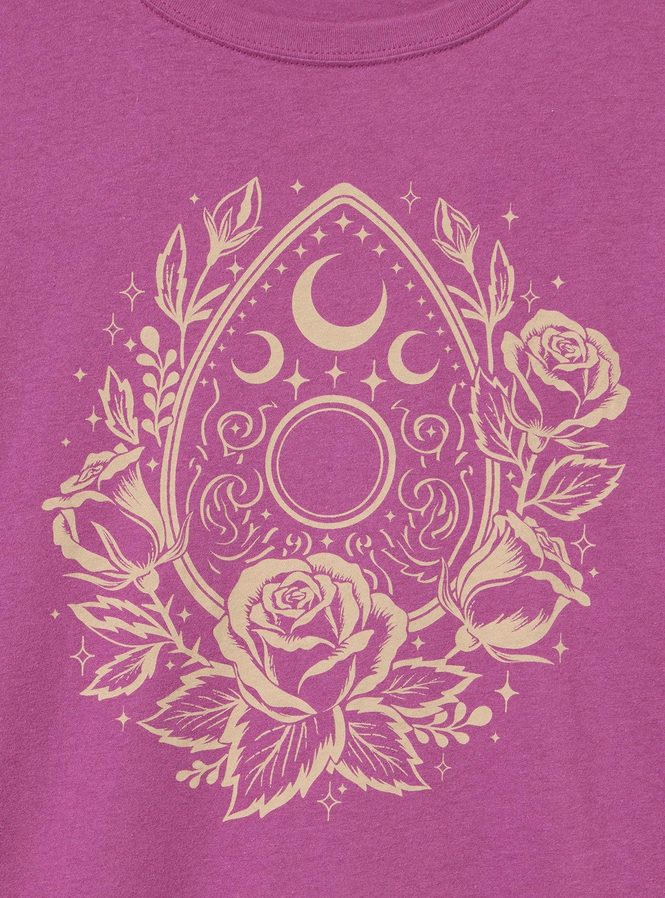 Classic Heritage Jersey Crew Tee, ROSE PLANCHETTE AMETHYST, alternate