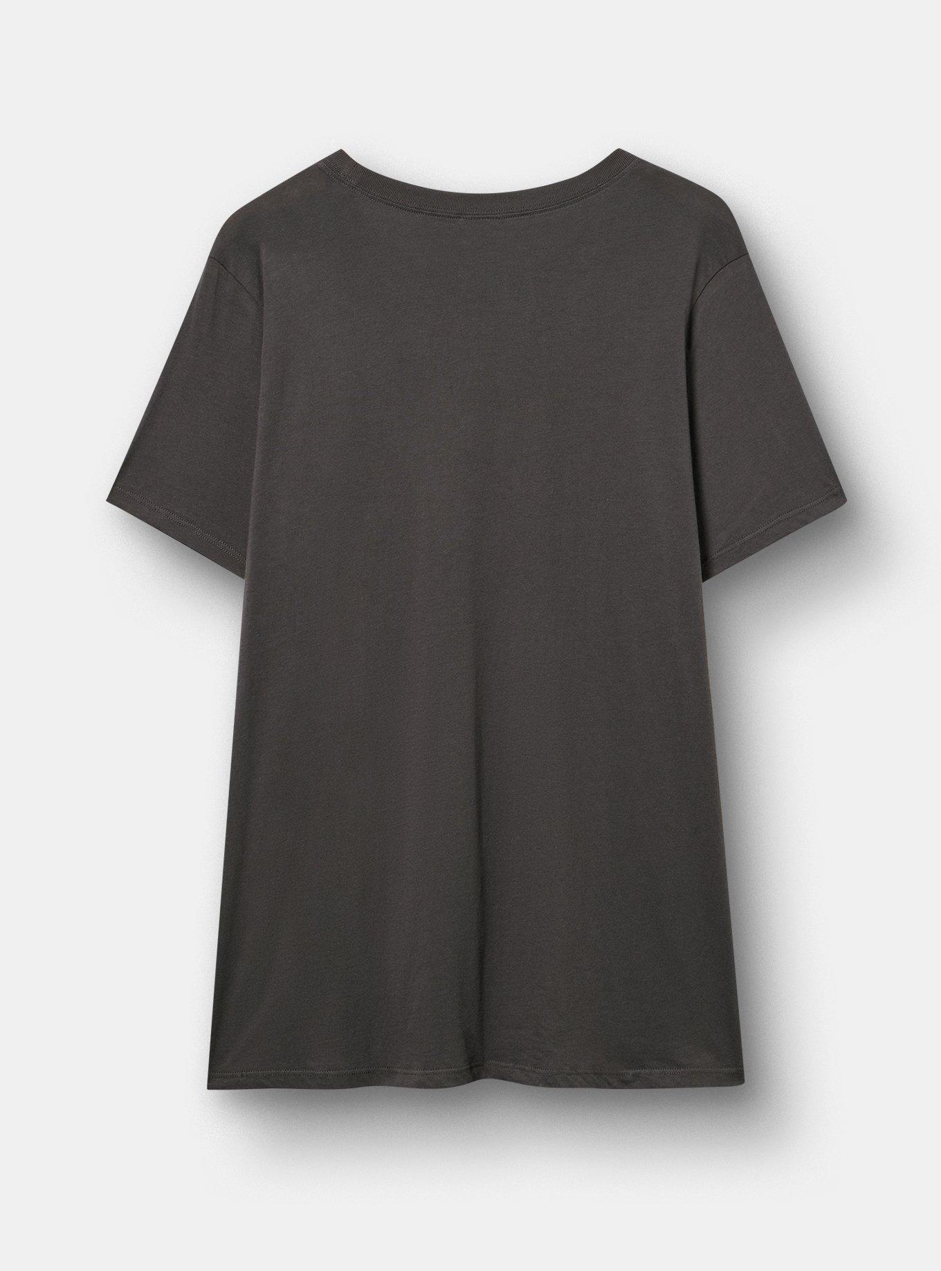 Classic Heritage Jersey Crew Tee, COULD BE WORSE VINTAGE BLACK, alternate