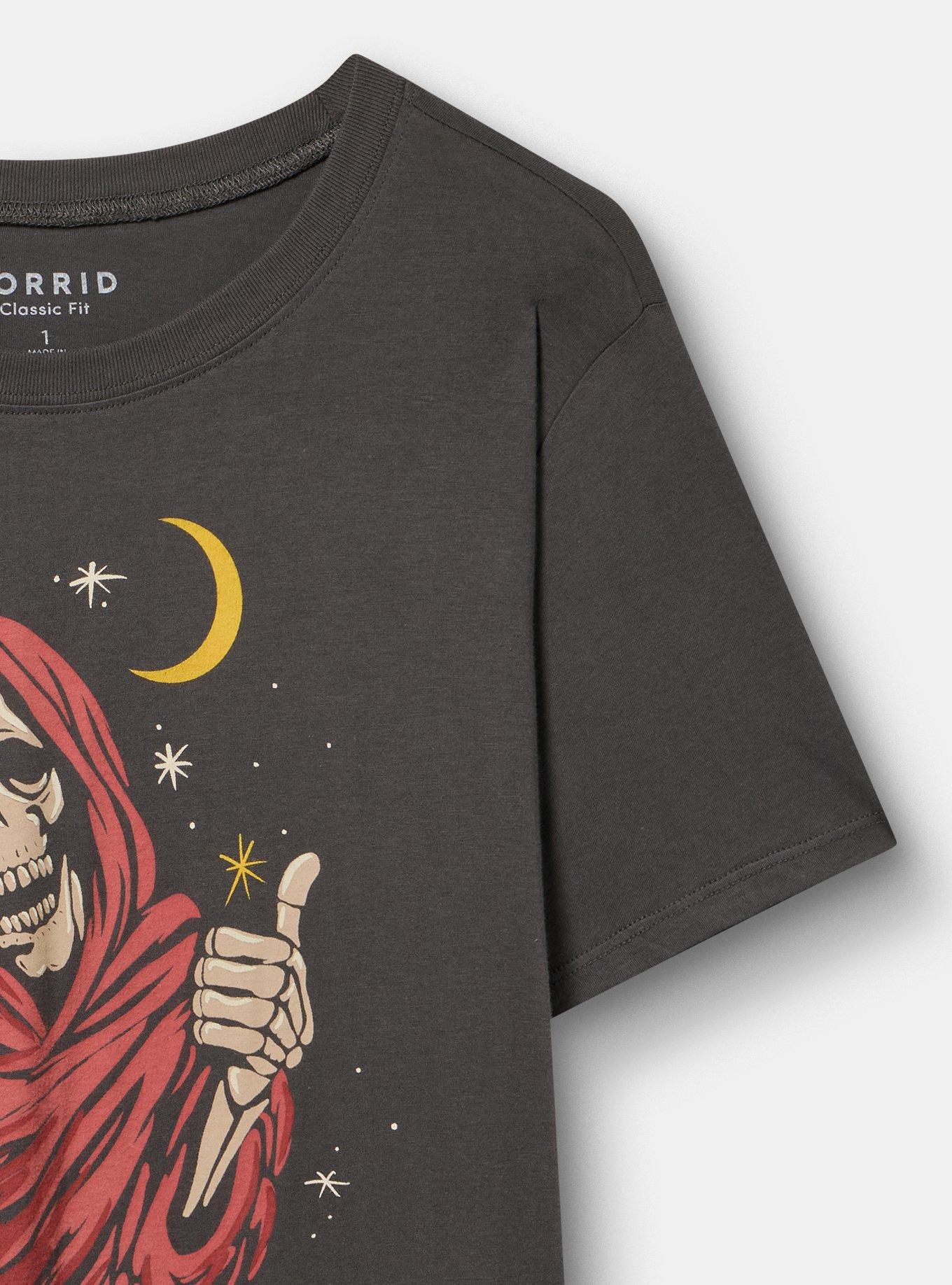 Classic Heritage Jersey Crew Tee, COULD BE WORSE VINTAGE BLACK, alternate
