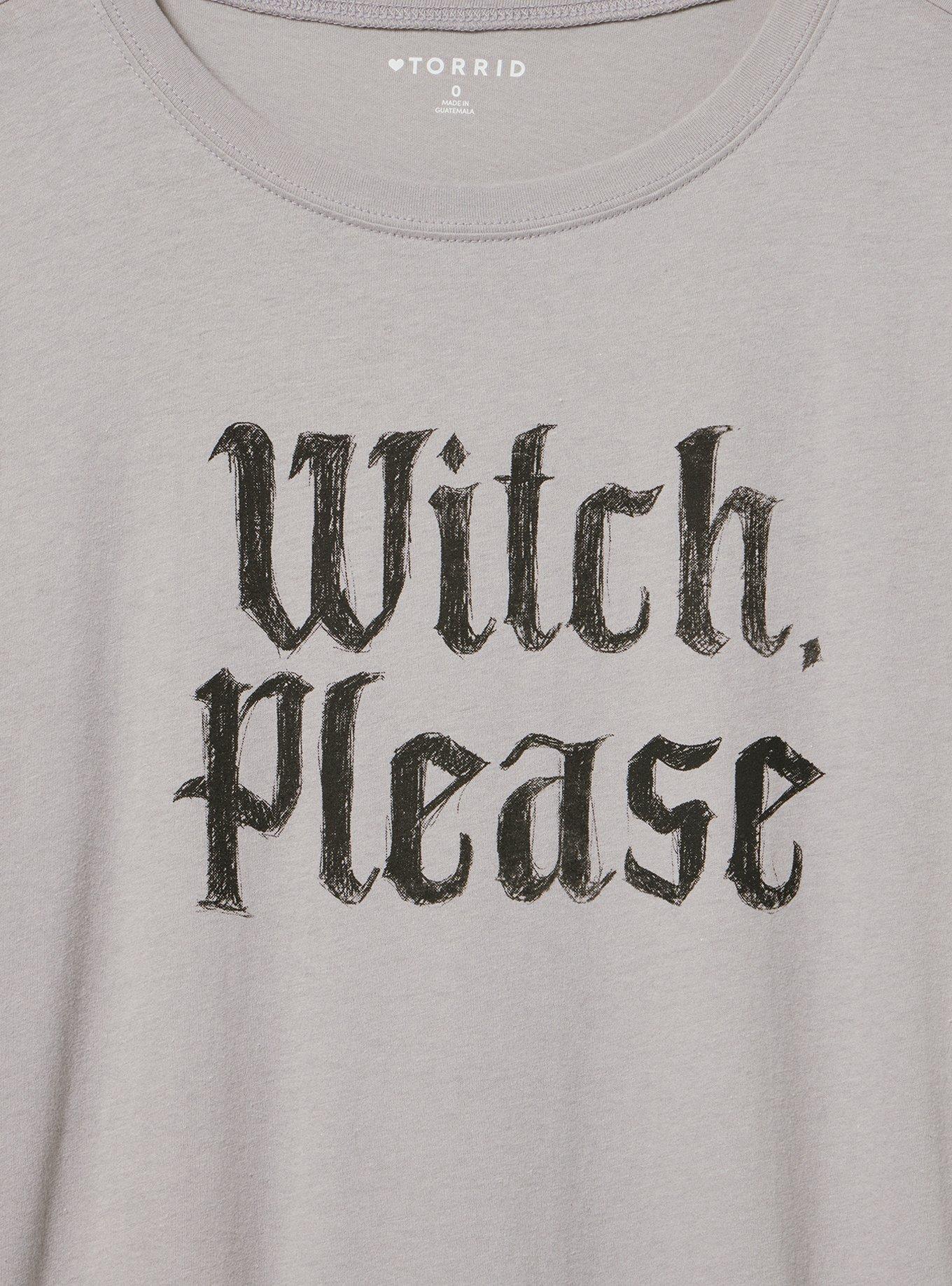 Plus Size Classic Heritage Jersey Crew Tee, WITCH PLEASE FORMAL GRAY, alternate