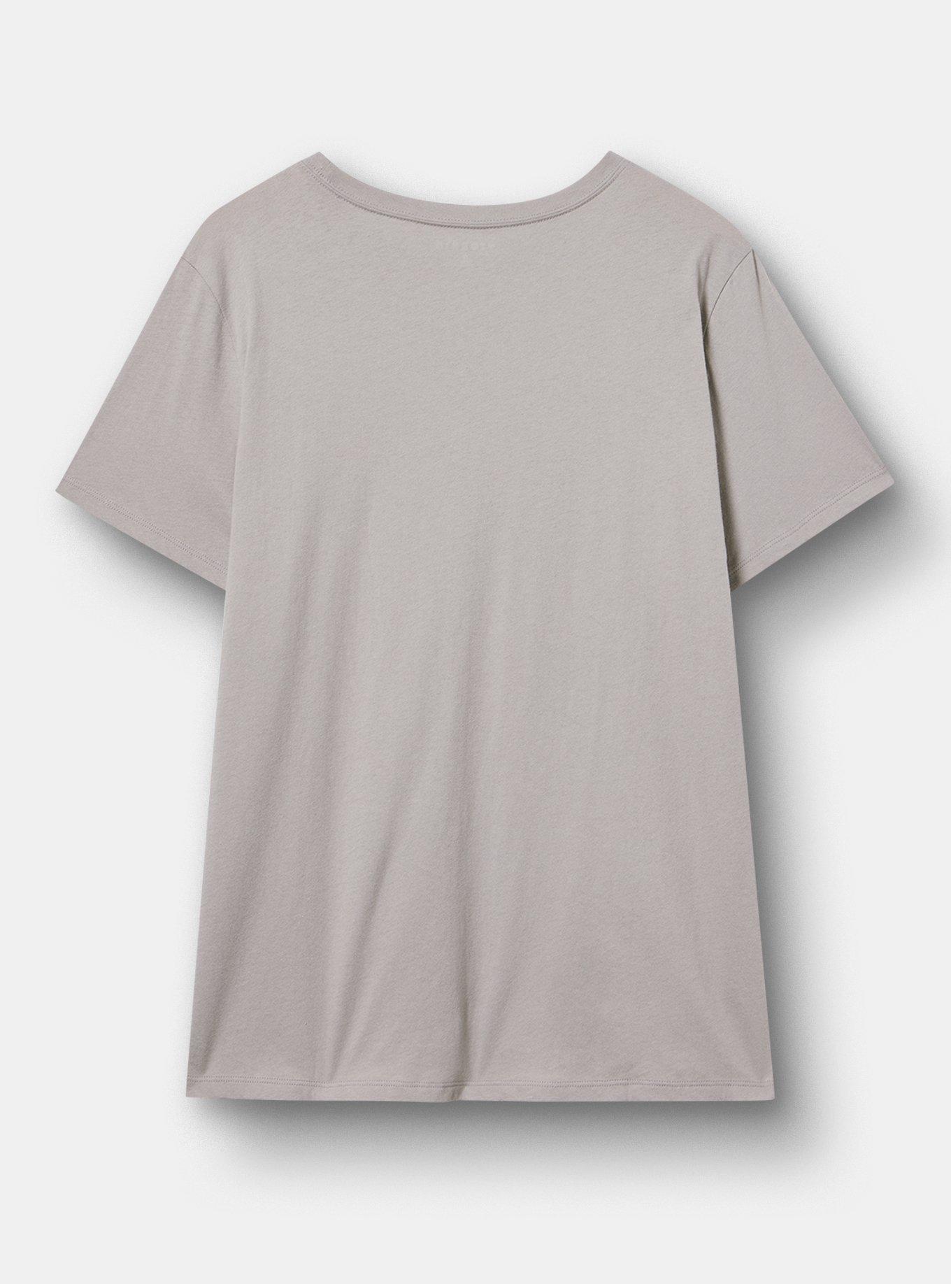 Plus Size - Classic Heritage Jersey Crew Tee - Torrid