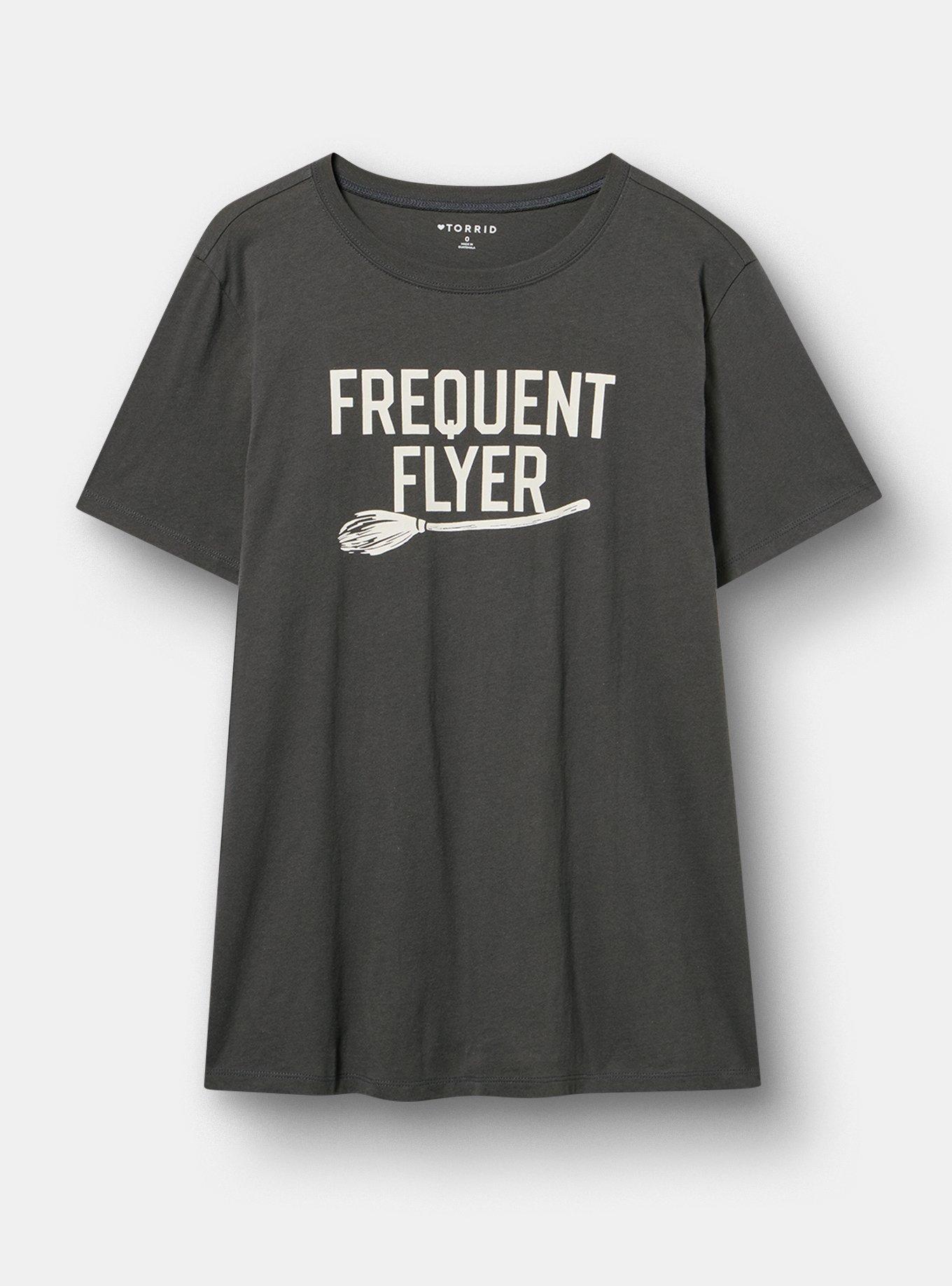 Classic Fit Heritage Jersey Crew Tee, FREQUENT FLYER VINTAGE BLACK, hi-res