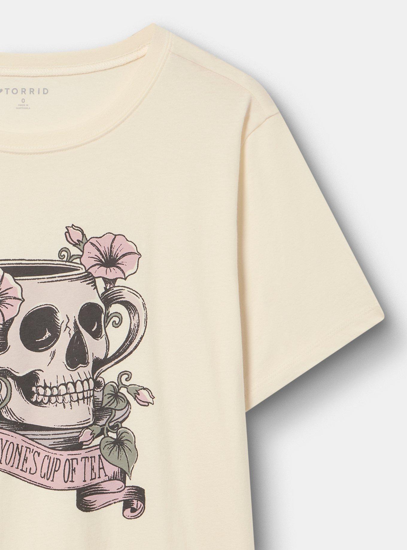 Classic Heritage Jersey Crew Tee, CUP OF TEA WHISPER WHITE, alternate