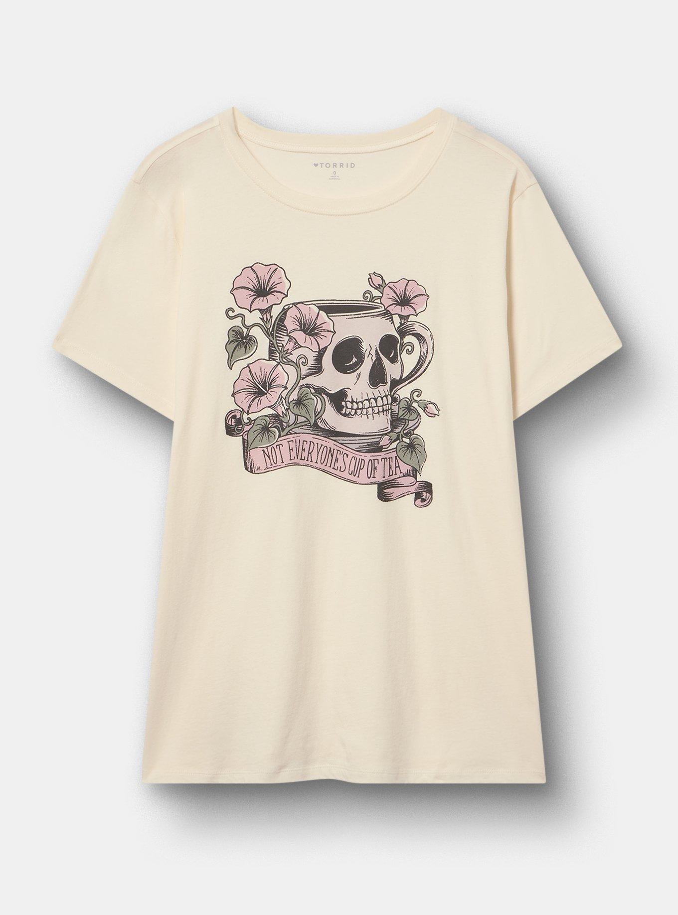 Classic Heritage Jersey Crew Tee, CUP OF TEA WHISPER WHITE, hi-res