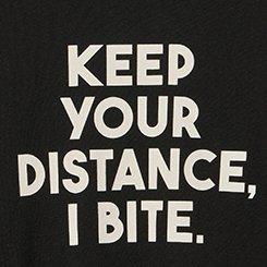 Classic Heritage Jersey Crew Tee, KEEP DISTANCE DEEP BLACK, swatch