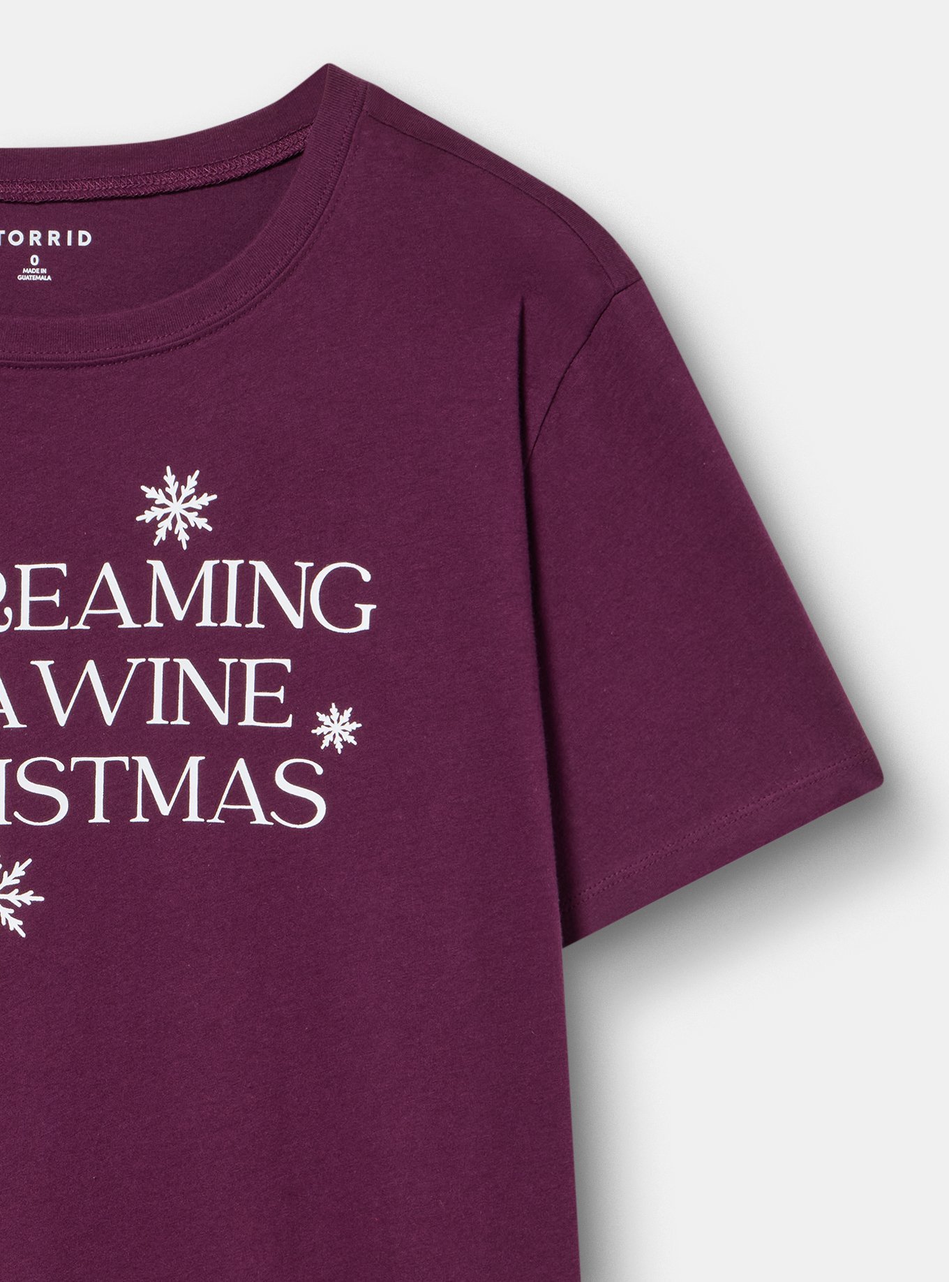 Classic Fit Heritage Jersey Crew Tee, DREAMING WINE POTENT PURPLE, alternate