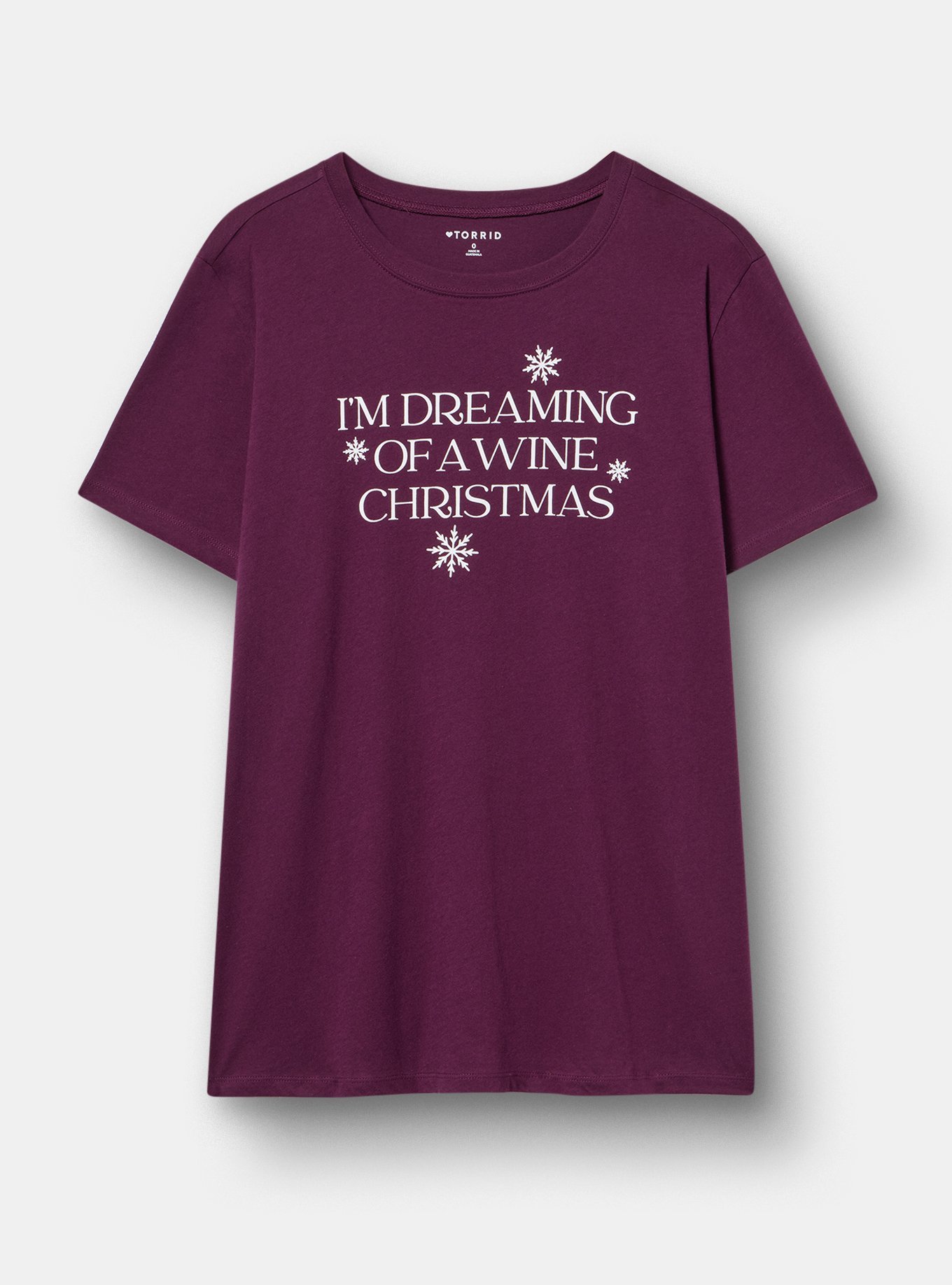 Classic Fit Heritage Jersey Crew Tee, DREAMING WINE POTENT PURPLE, hi-res