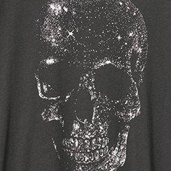 Classic Heritage Jersey Crew Tee, GALAXY SKULL VINTAGE BLACK, swatch