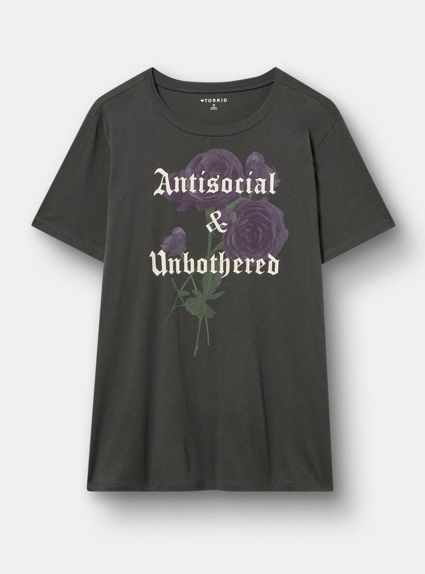 Classic Fit Heritage Jersey Crew Tee, ANTISOCIAL FLORAL VINTAGE BLACK, hi-res