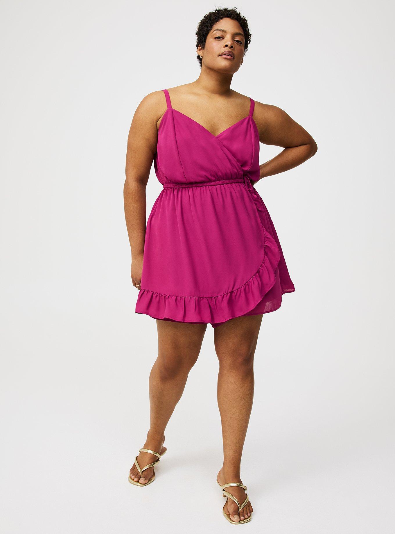 Surplice Wrap Romper