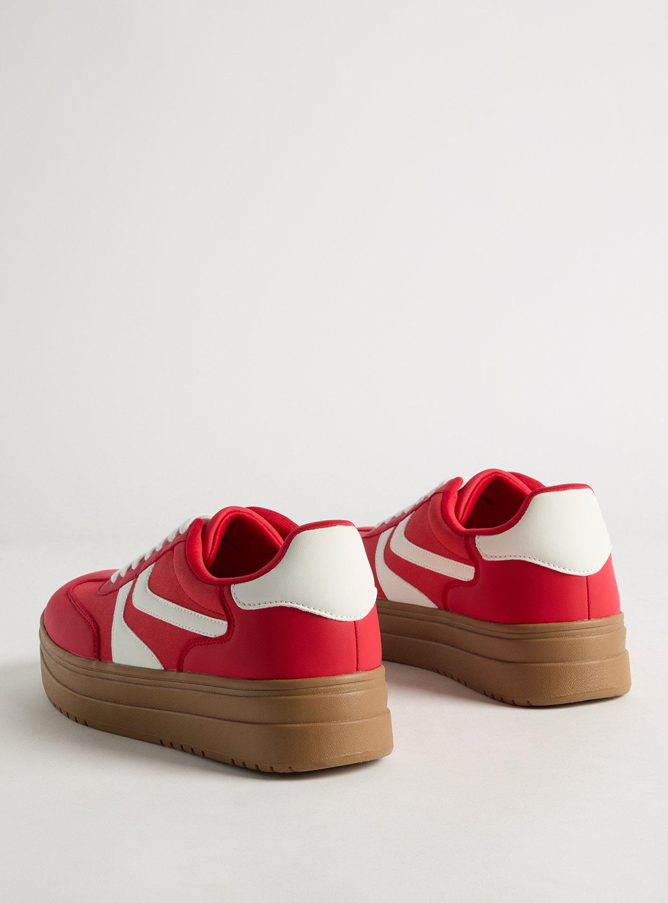 Lace-Up Platform Sneaker