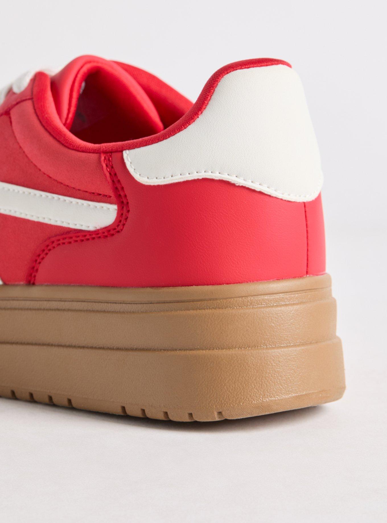 Lace-Up Platform Sneaker