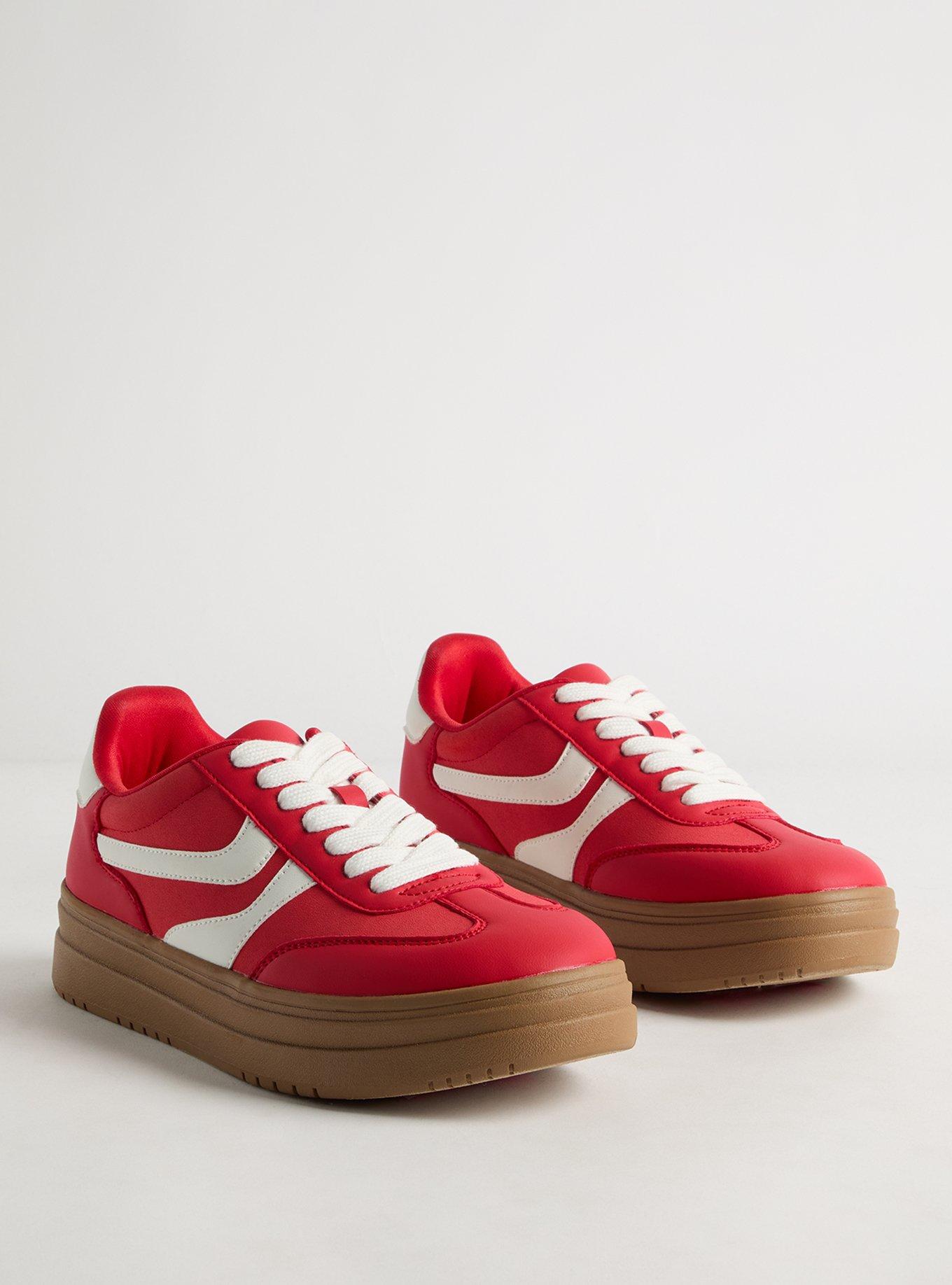 Lace-Up Platform Sneaker
