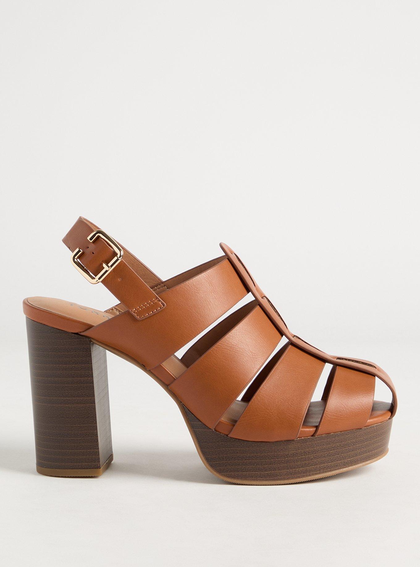 Fisherman Block Heel Sandal (WW)