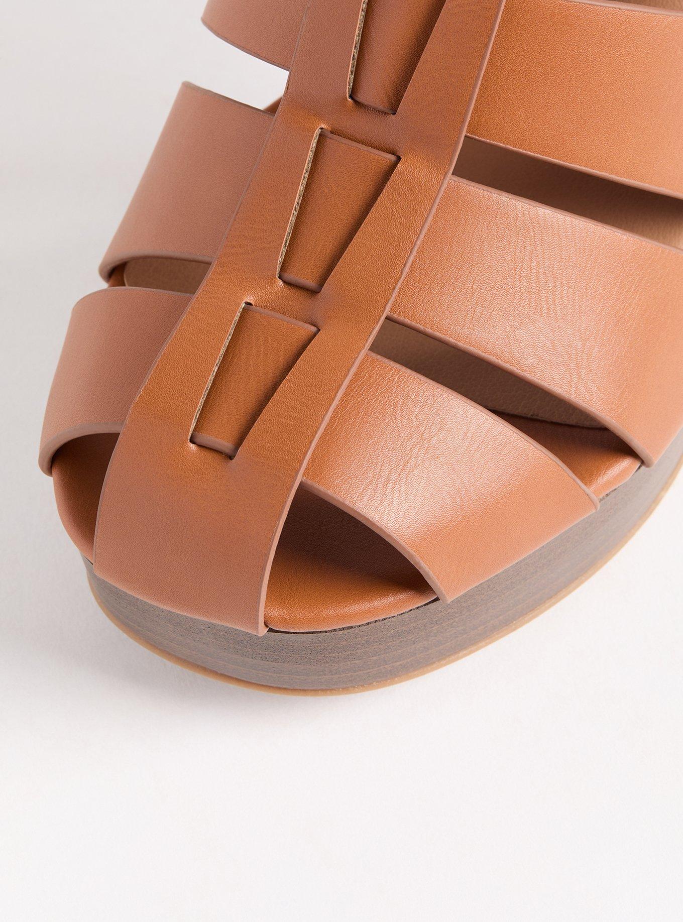 Fisherman Block Heel Sandal (WW)