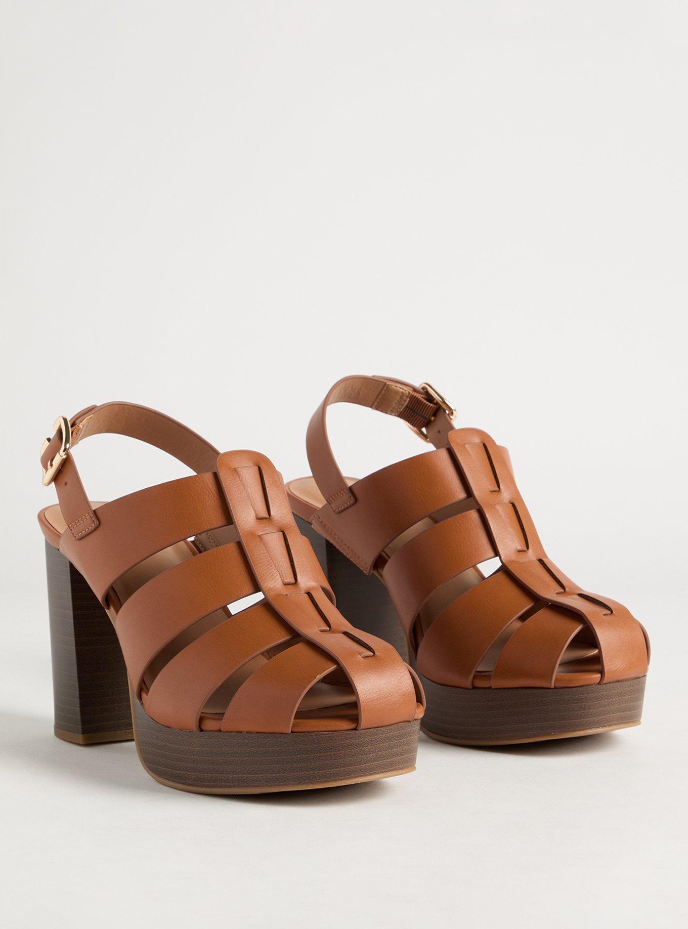 Fisherman Block Heel Sandal (WW)
