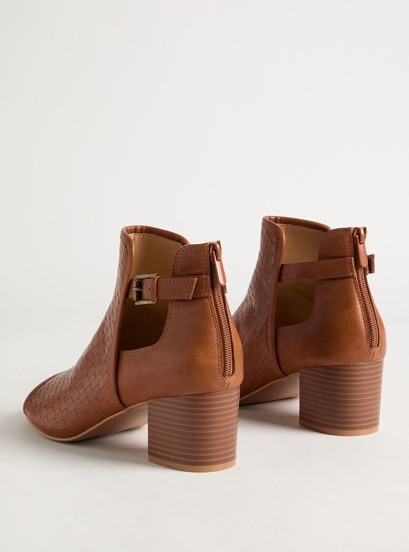 Woven Peep Toe Heel (WW)