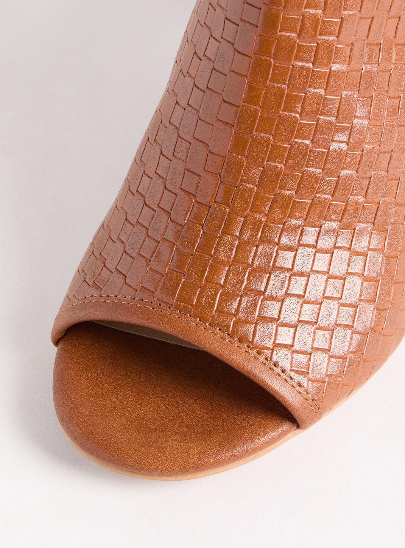 Woven Peep Toe Heel (WW)
