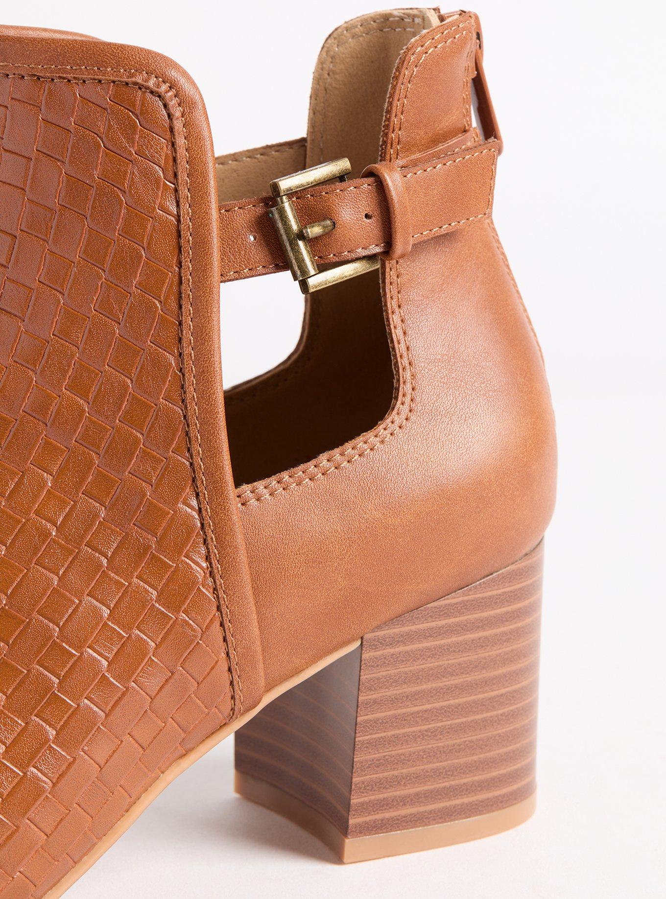 Woven Peep Toe Heel (WW)
