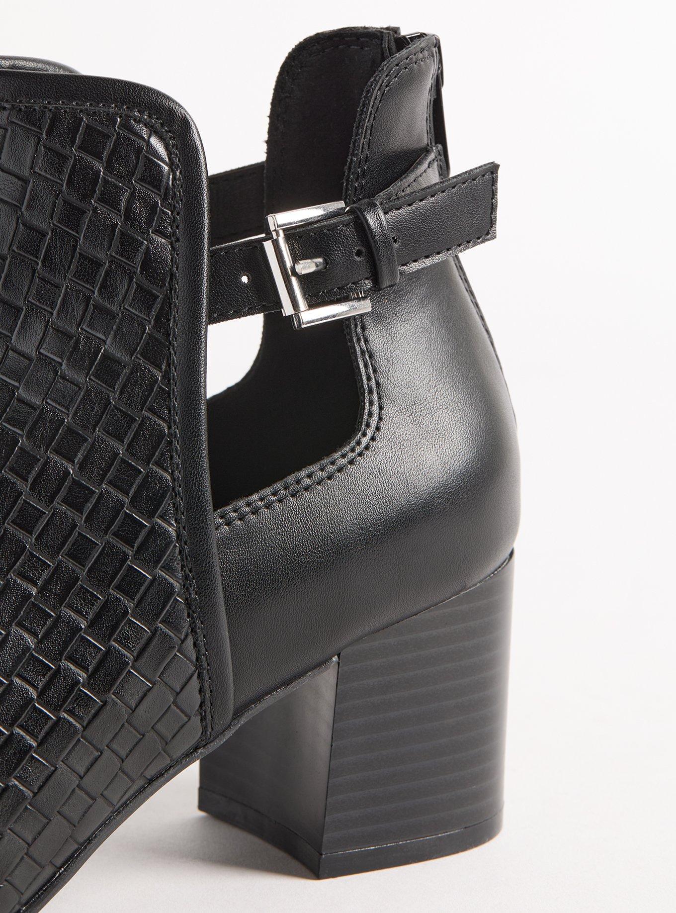 Woven Peep Toe Heel (WW)