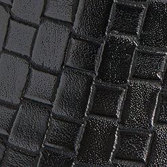 Woven Peep Toe Heel (WW), BLACK, swatch