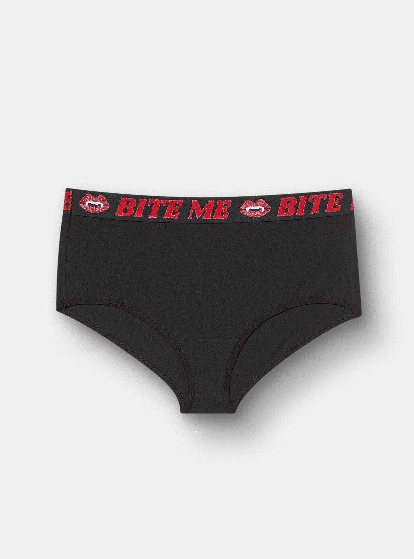 Cotton Mid-Rise Boyshort Panty