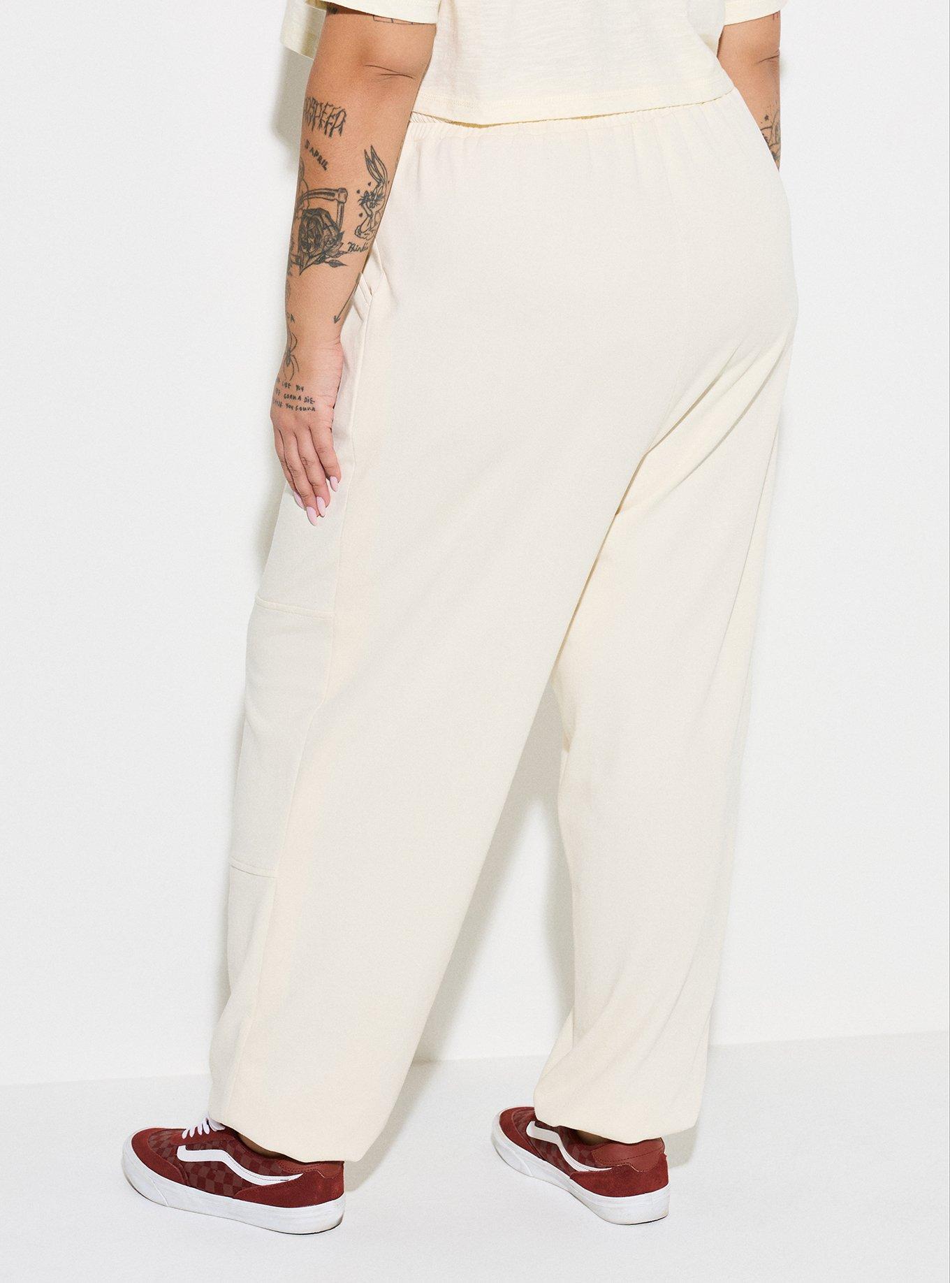 LoveSick French Terry Jogger, ANTIQUE WHITE, alternate
