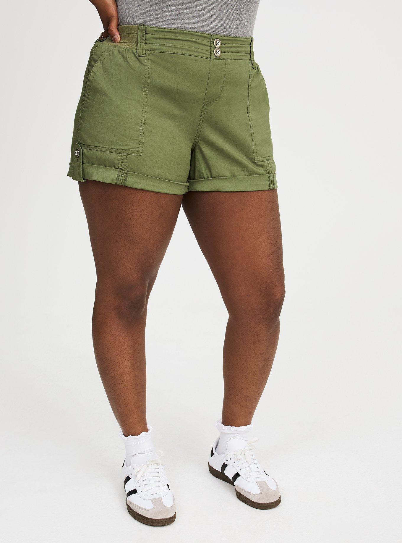 3.5'' Stretch Poplin Utility Short