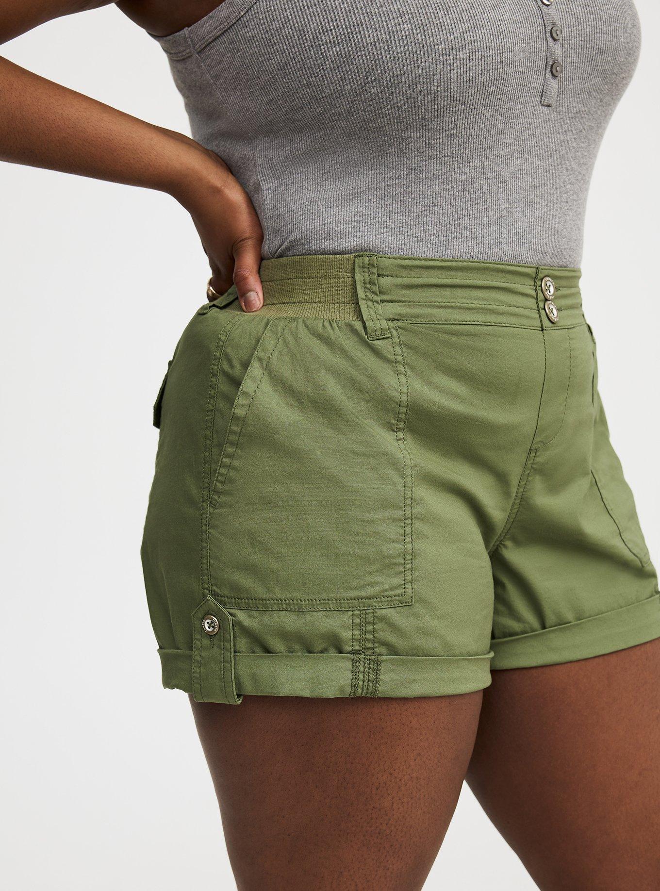 3.5'' Stretch Poplin Utility Short