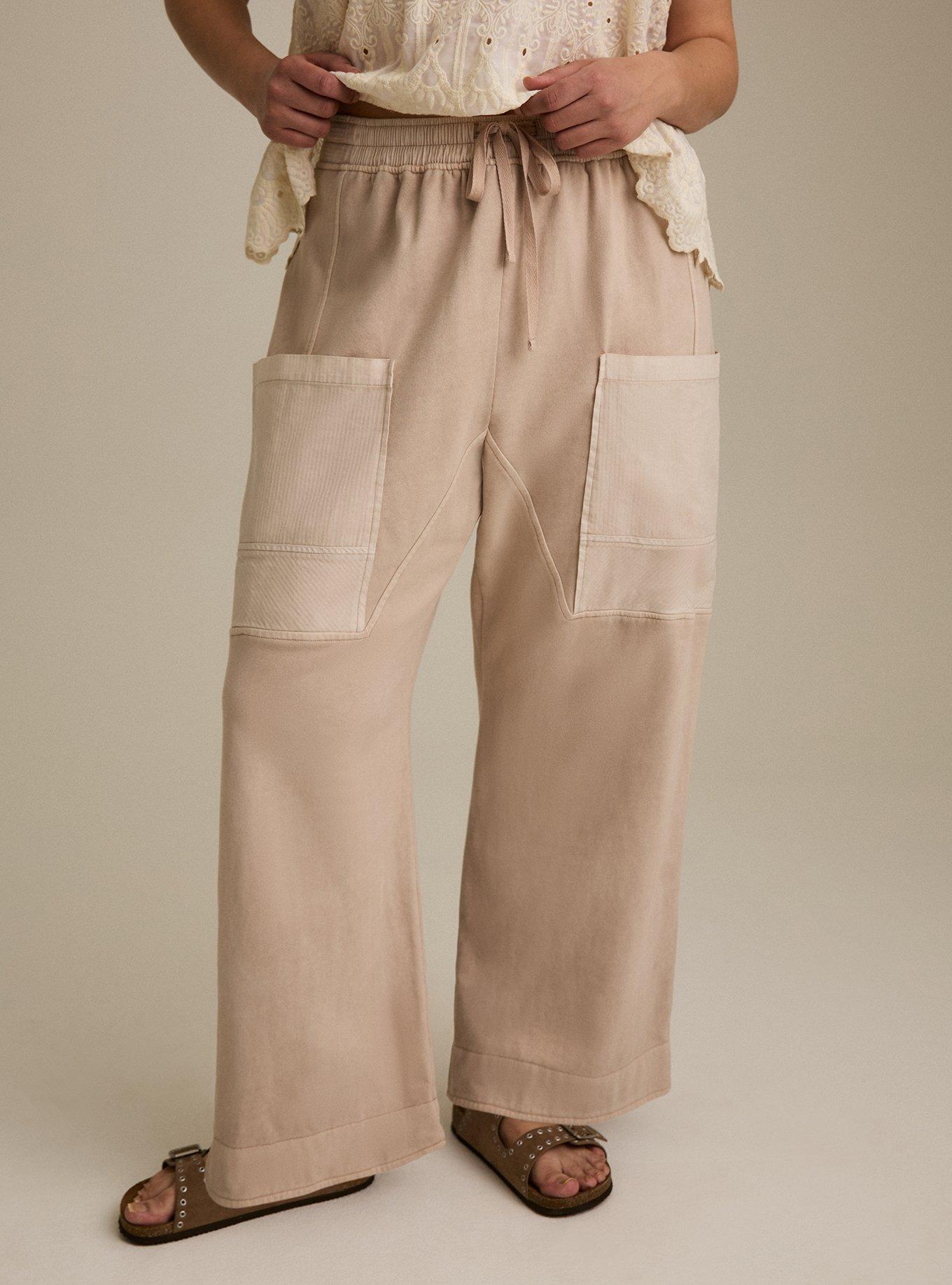 Festi Pull-On Slouchy Straight Leg Pant