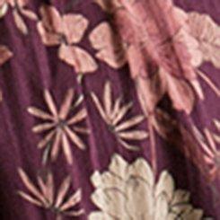 Festi Halter Bow Maxi Dress, BIBI FLORAL POTENT PURPLE, swatch