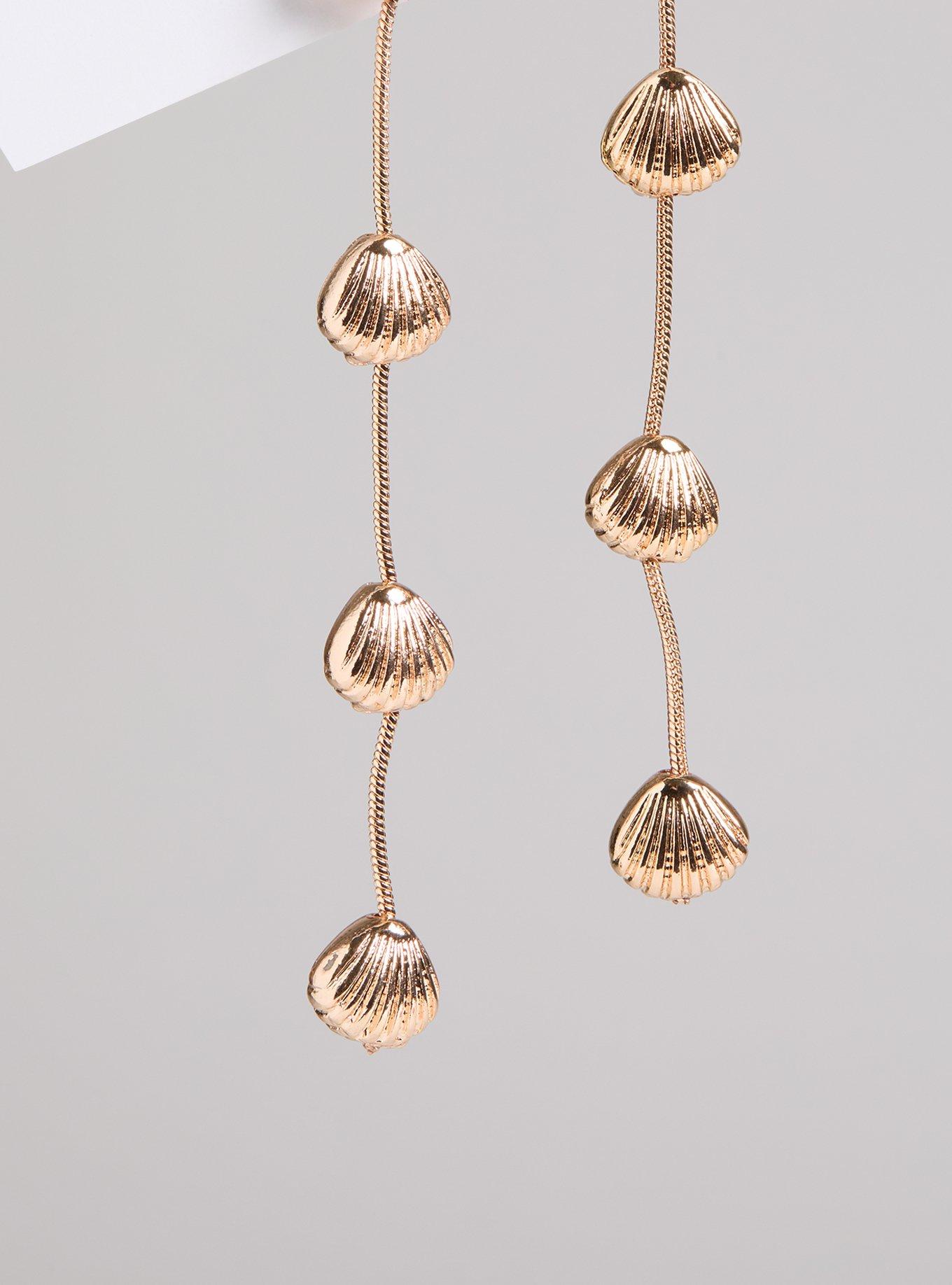 Shell Linear Earrings