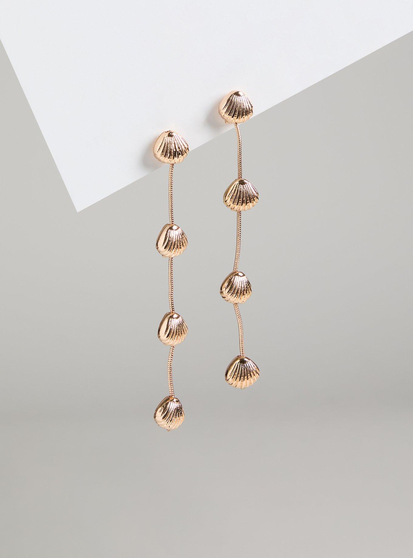 Shell Linear Earrings