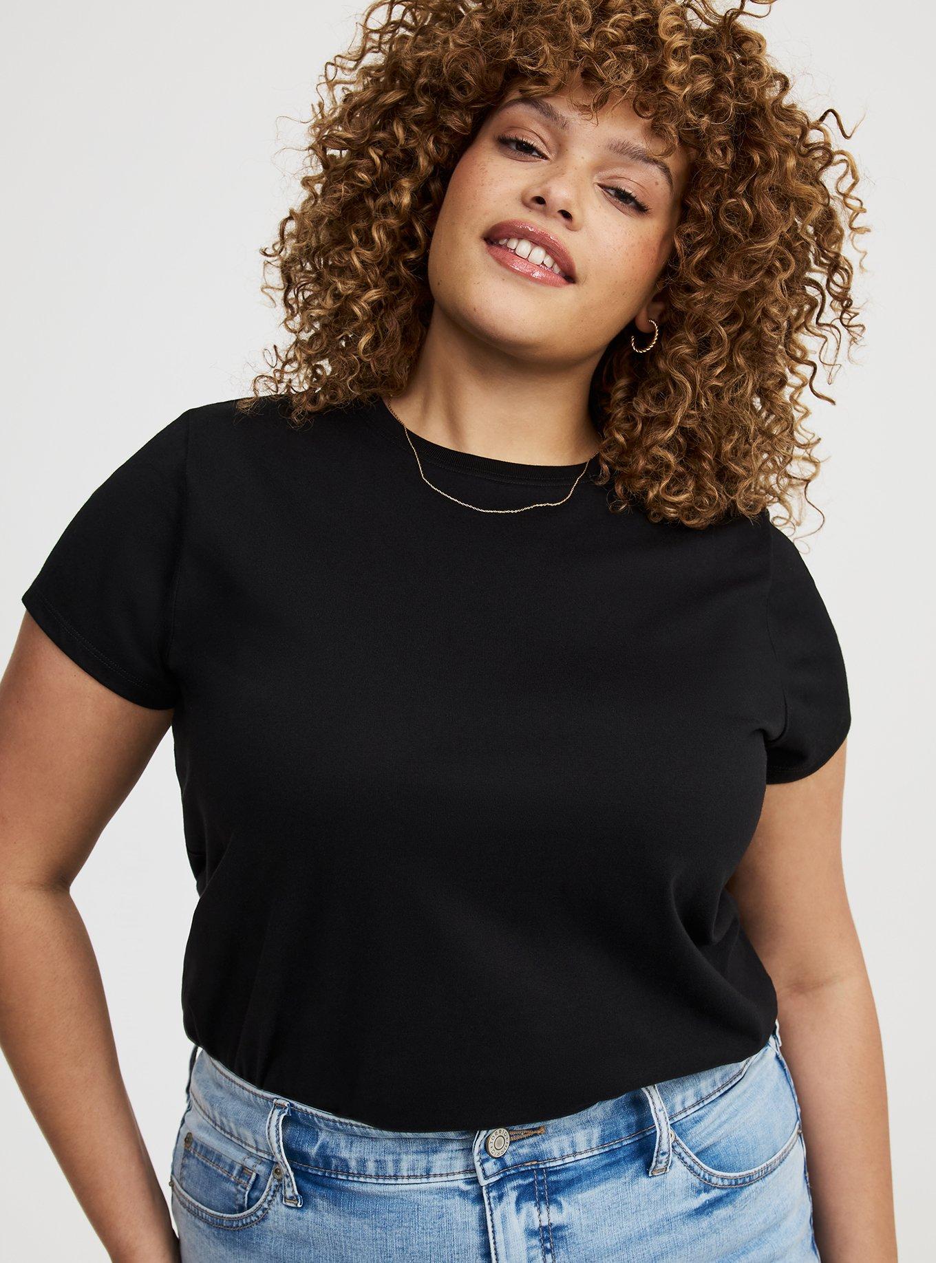 Crew Neck Boxy Tee
