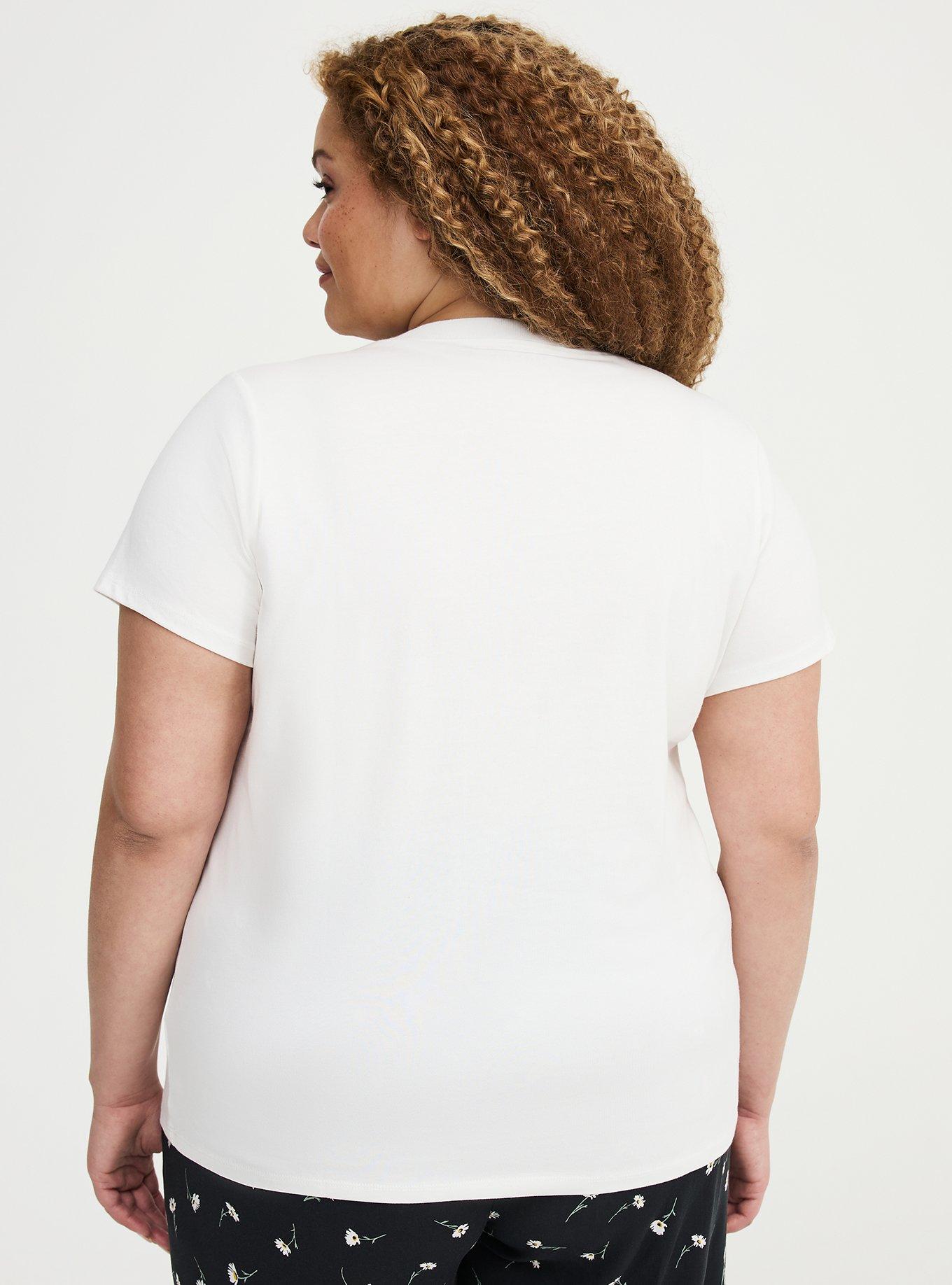 Cotton Crew Boxy Tee, BLANC DE BLANC, alternate