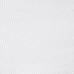 Plus Size Double Rib Square Neck Tank, WHISPER WHITE, swatch