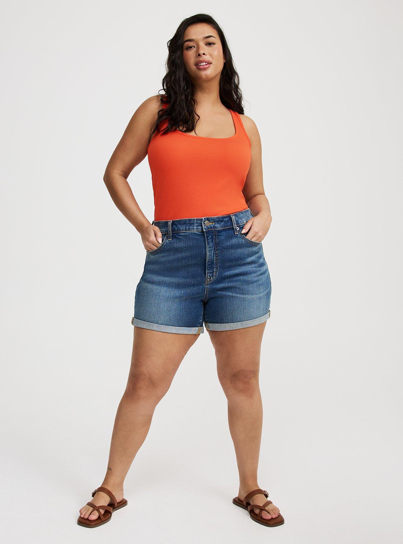 Double Rib Square Neck Tank