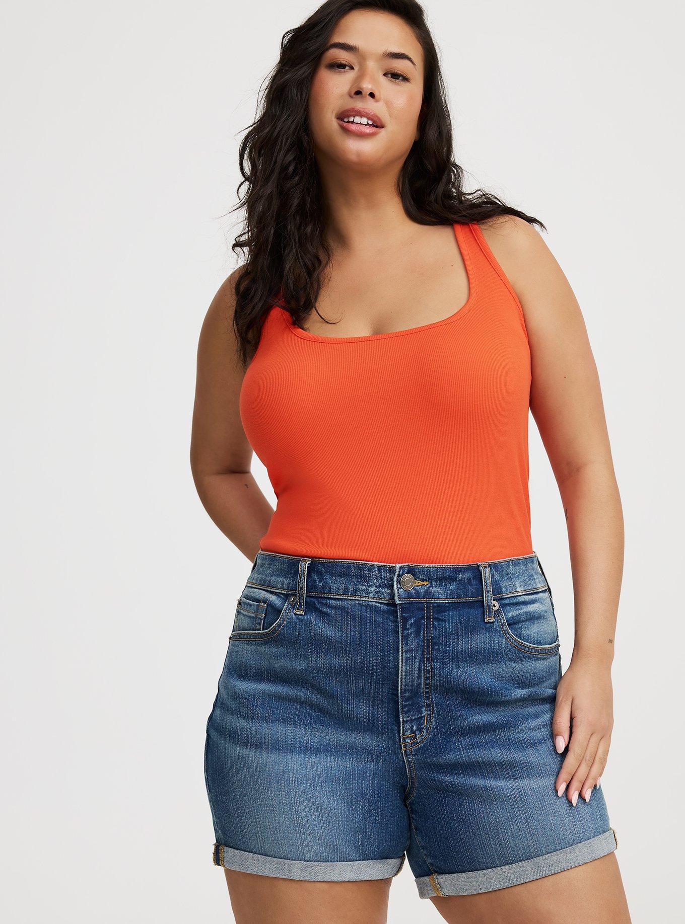 Double Rib Square Neck Tank