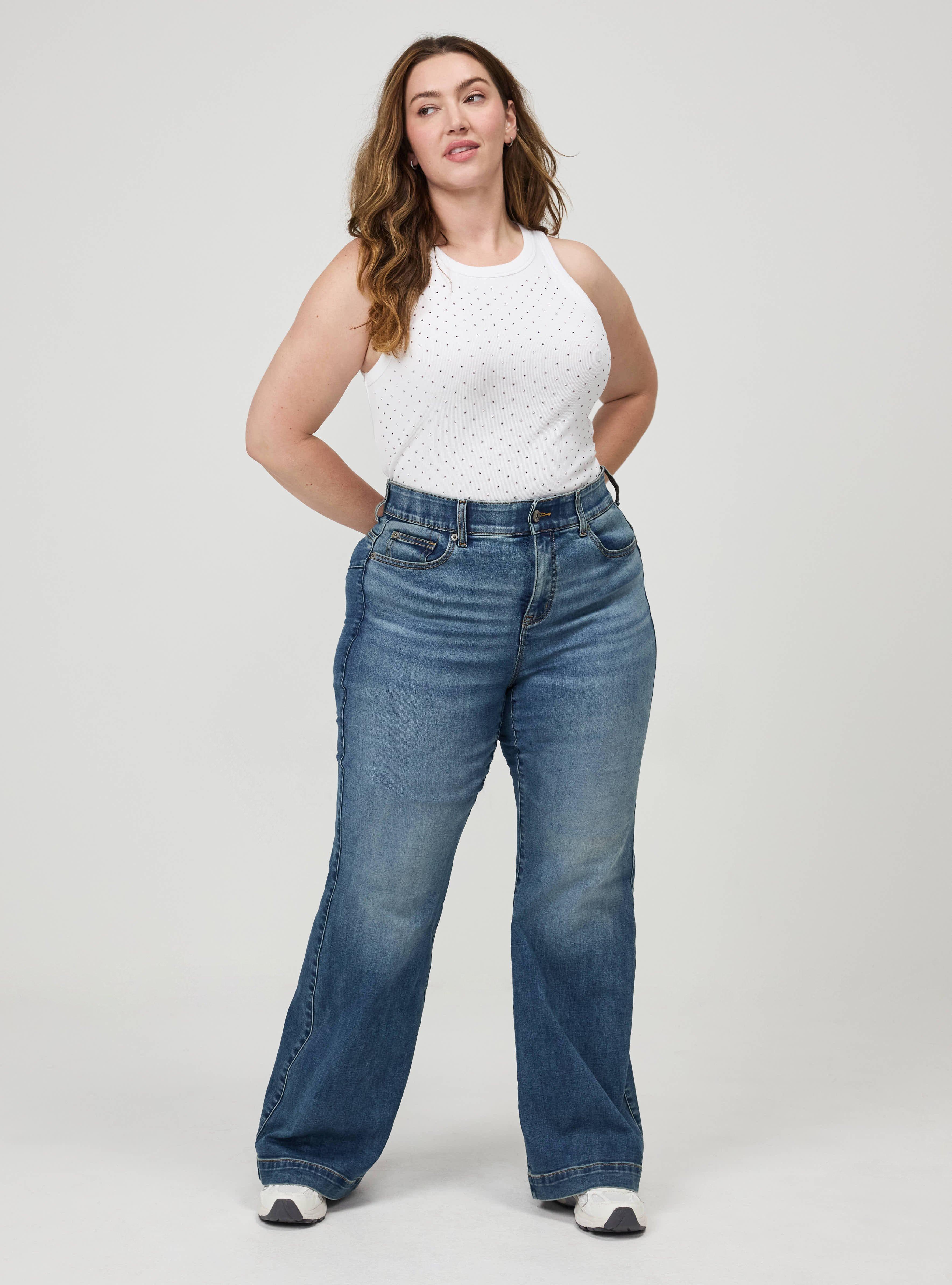 Heritage Rib Embellished High Neck Tank, BRIGHT WHITE, alternate
