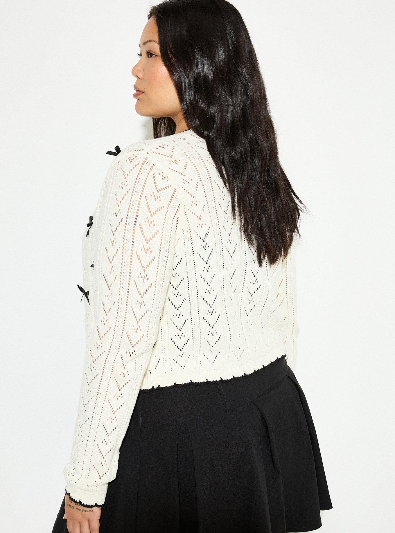 LoveSick Dainty Bow Cardigan